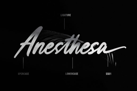 Anesthesa Font - Preview 5