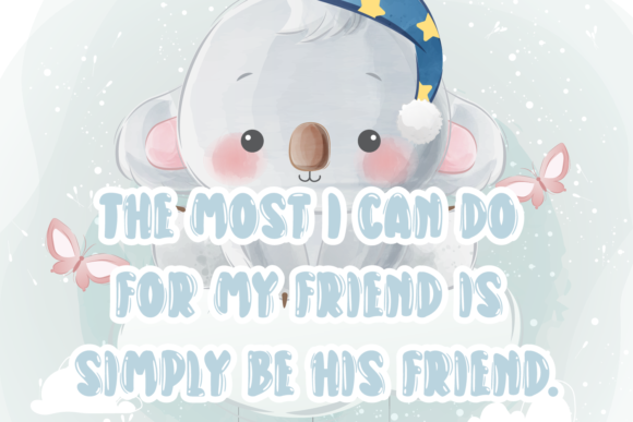 Baby Koala Font - Preview 1