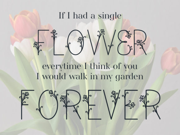 Bloom Font - Preview 1