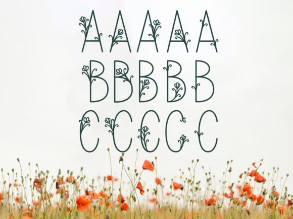 Bloom Font - Preview 2