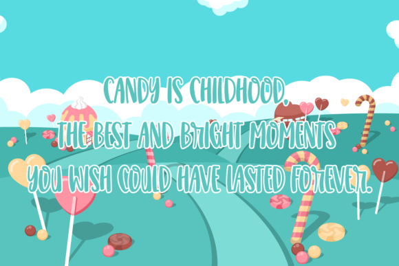 Candy Lover Font - Preview 1