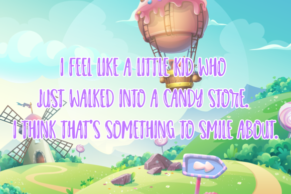 Candy Lover Font - Preview 2