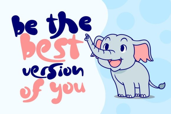 Chubby Elephant Font - Preview 3