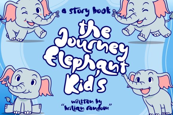 Chubby Elephant Font - Preview 4