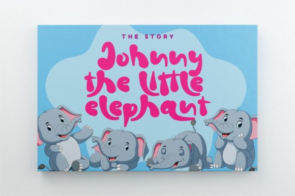 Chubby Elephant Font - Preview 6