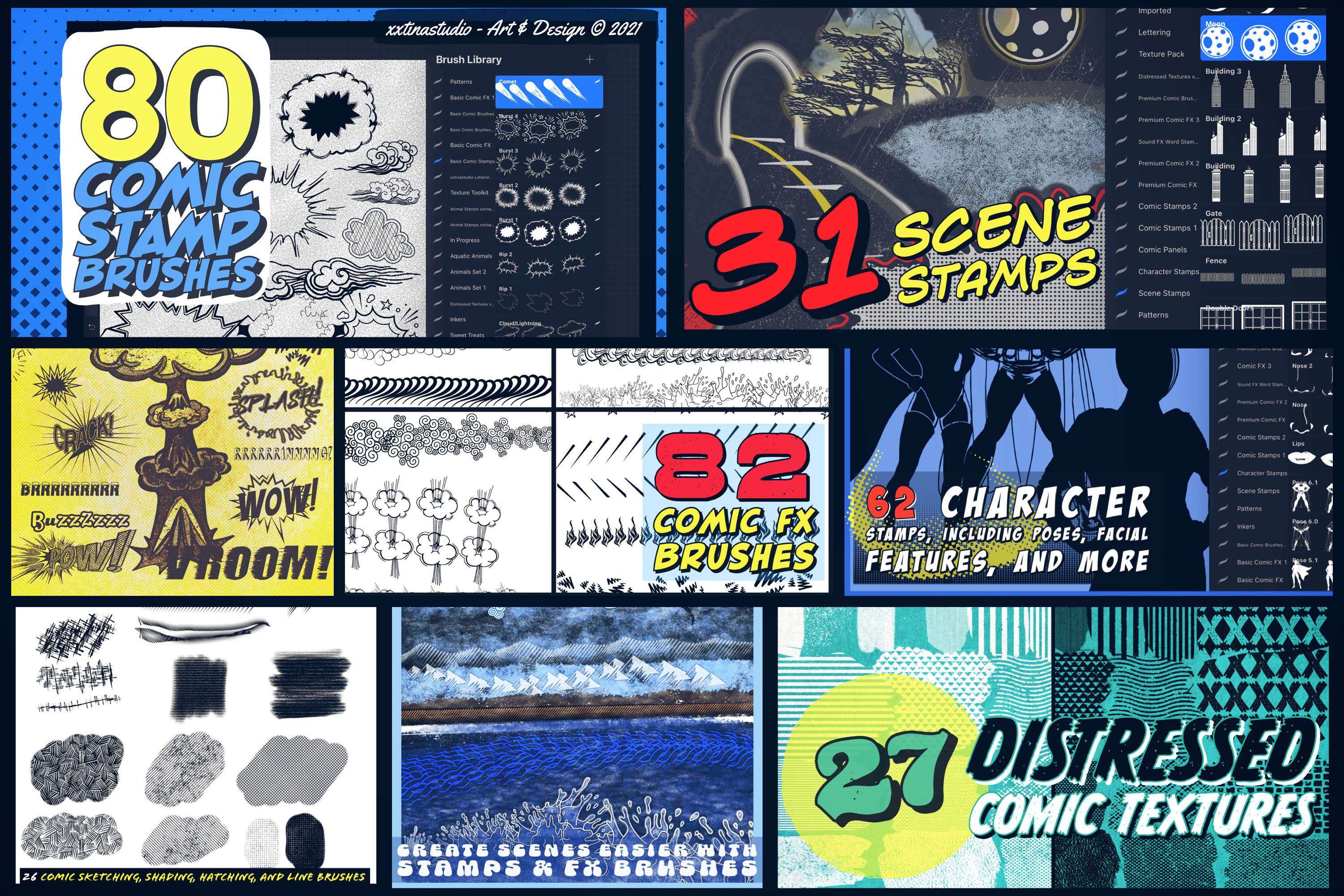 Comic Artist Toolkit for Procreate - photo 3