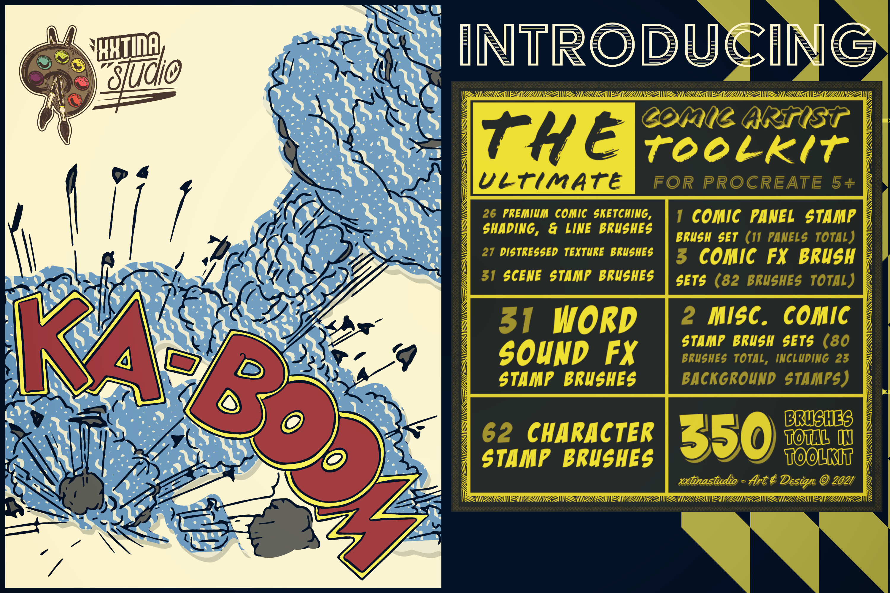 Comic Artist Toolkit for Procreate - photo 4