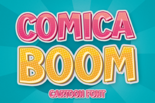 Comica Boom Polices d’Affichage Police Par Creative Fabrica Fonts