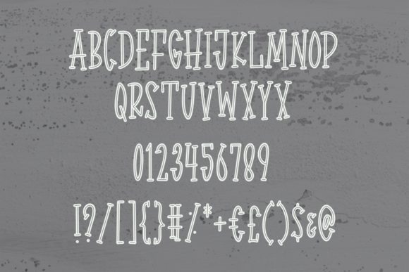Creaky Forest Font - Preview 2