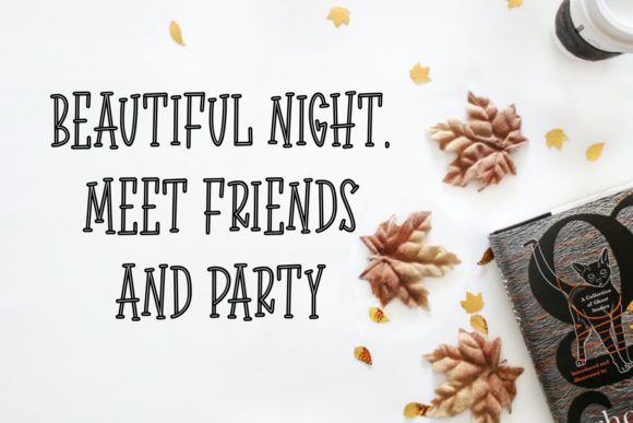 Creaky Forest Font - Preview 3