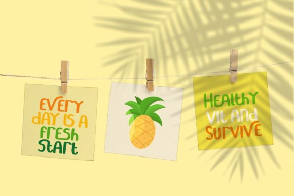Double Pineapple Font - Preview 6