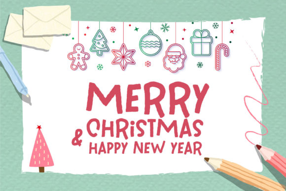 Festive Description Font - Preview 3