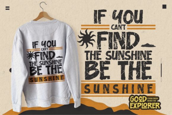 Good Explorer Font PNG with transparent background - Preview 4
