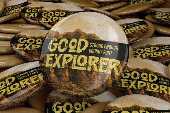 Good Explorer Font PNG with transparent background - Preview 6