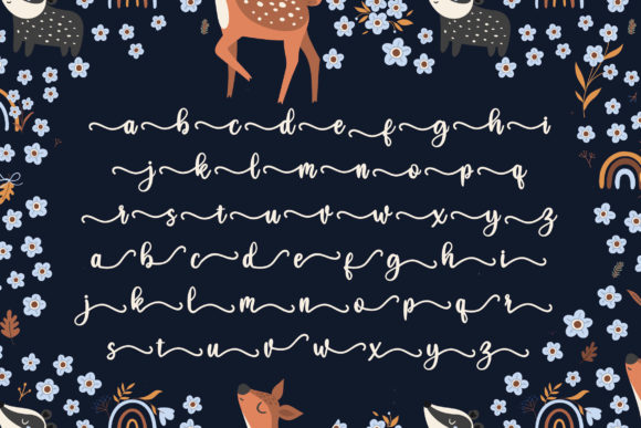 Autumnal Friends Font - Preview 5