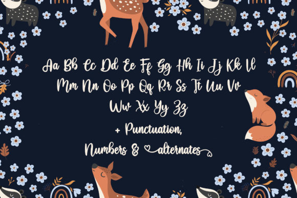 Autumnal Friends Font - Preview 3