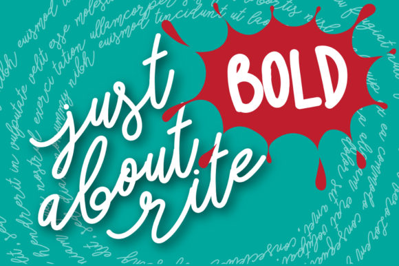 Font For Rites Just About Rite Font by pointsandpicas · Creative Fabrica