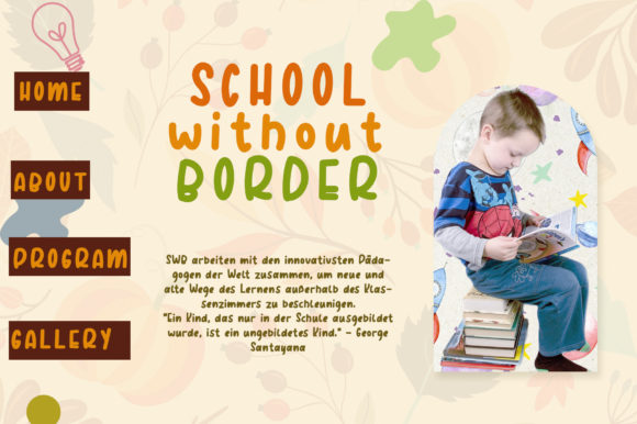 Kids Forester Font PNG with transparent background - Preview 4