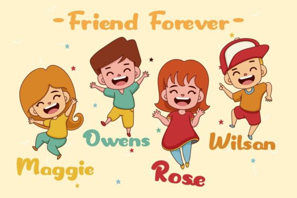 Single Tangelo Font PNG with transparent background - Preview 5