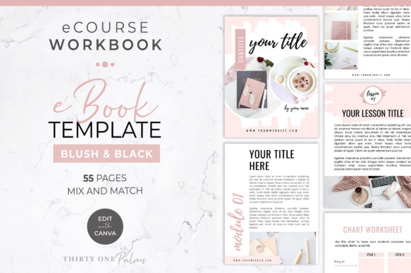 ECourse Workbook & Ebook for Canva