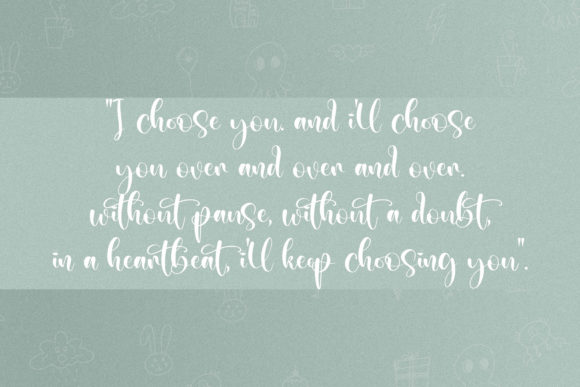 Angelove Font - Preview 5