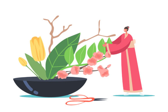Asian Culture and Art Japanese Ikebana