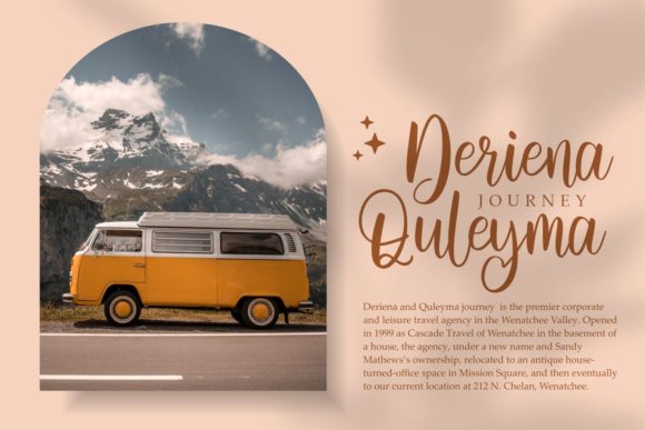 Bentine Script Font - Preview 4