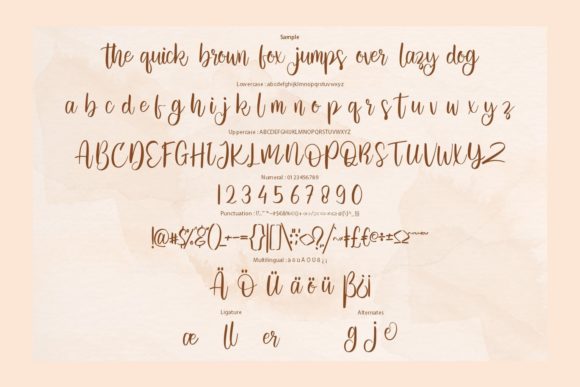 Bentine Script Font - Preview 5