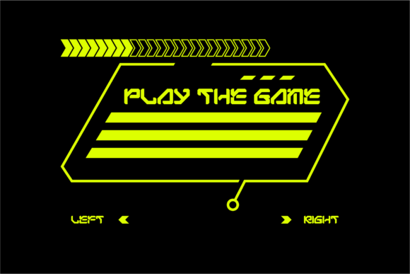 Bigs Robotic Font - Preview 6
