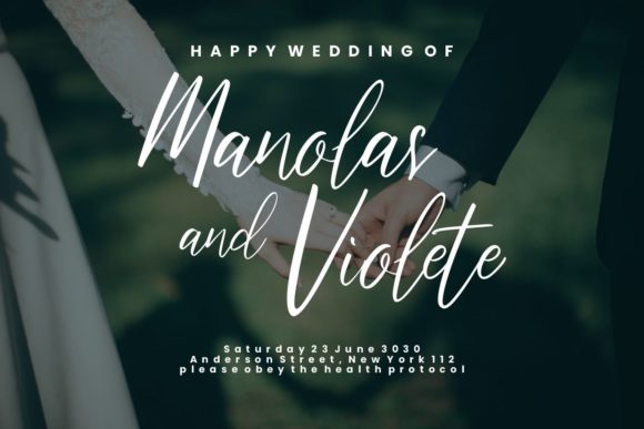 Bristtole Script Font - Preview 2