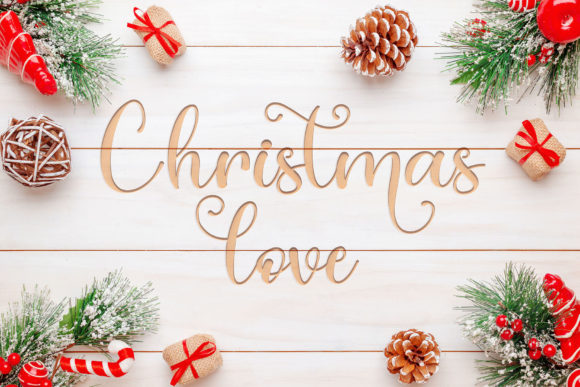 Christmas Theme Font - Preview 2