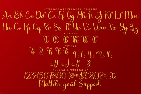 Christmas Theme Font - Preview 6