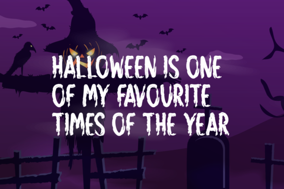 Eerie House Font - Preview 1