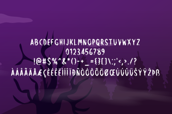 Eerie House Font - Preview 4