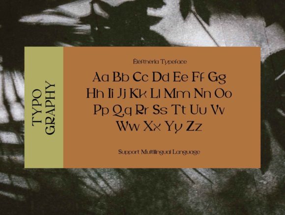 Eleftheria Font - Preview 2