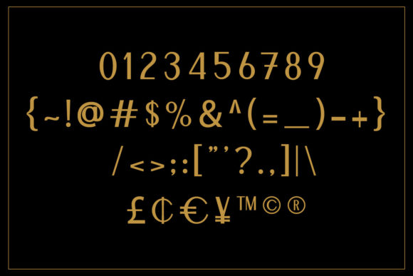 Flecto Font PNG with transparent background - Preview 3