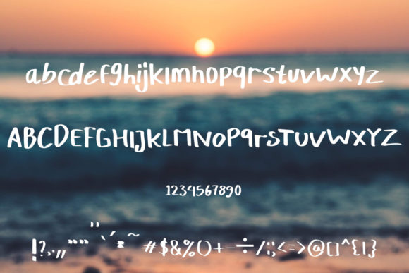 Good Night Font - Preview 4