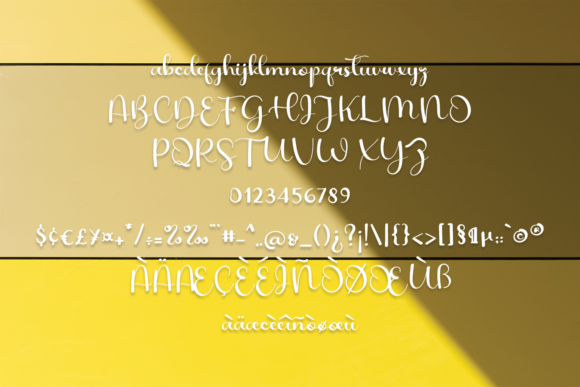 Jingga Font font preview - 5