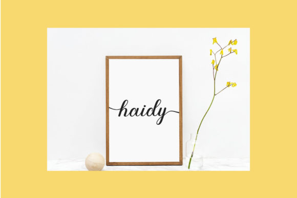 Lina Aliy Font PNG with transparent background - Preview 3