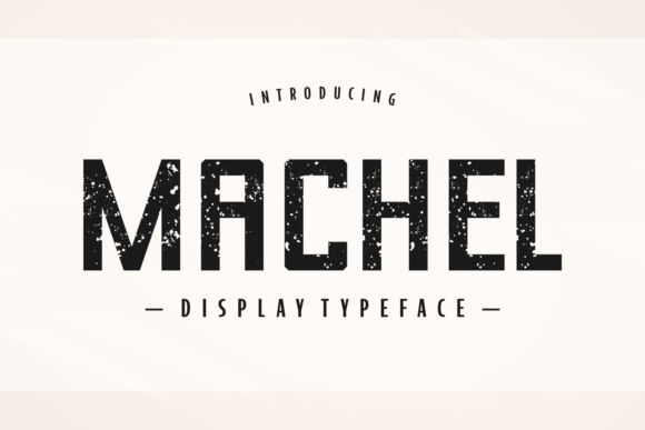 Machel Display Font By Creative Fabrica Fonts