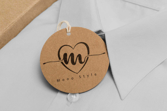 Monogram Love Beauty Font PNG with transparent background - Preview 1