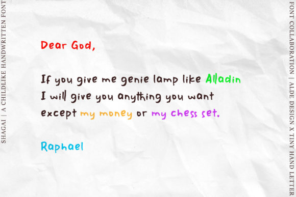 Shagai Font PNG with transparent background - Preview 1