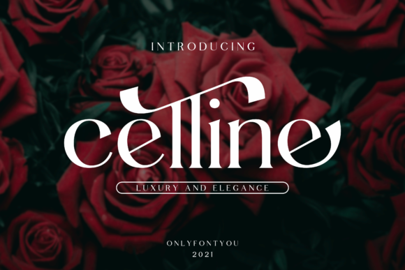 Celline Font - Preview 1