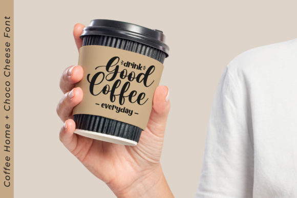 Coffee Home Font PNG with transparent background - Preview 6