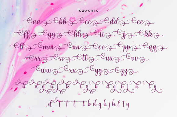 Maudylove Font PNG with transparent background - Preview 5
