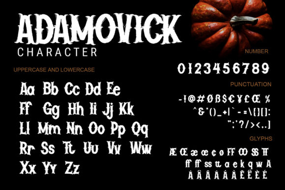 Adamovick Font - Preview 5