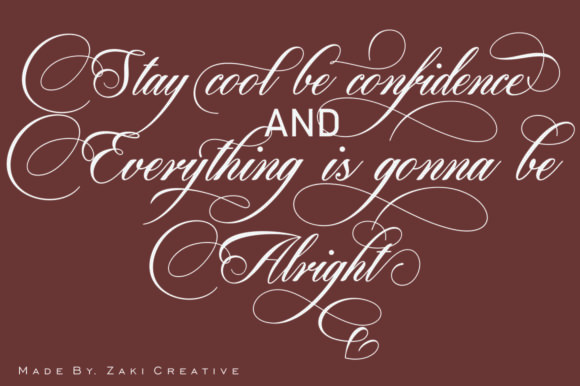 Angelina Font - Preview 1