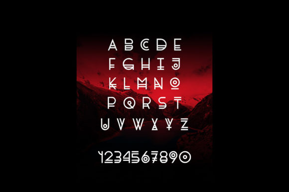 Aztec Font - Preview 2