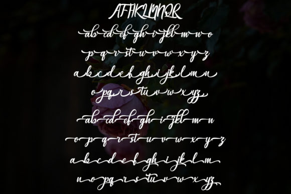 Beauty Rhapsody Font PNG with transparent background - Preview 3