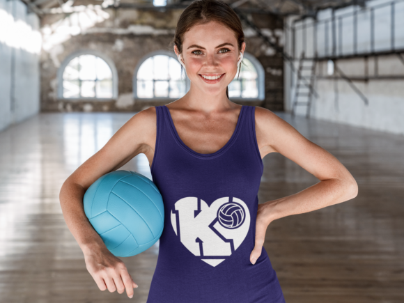 Caty Loves Volleyball Font - Preview 1